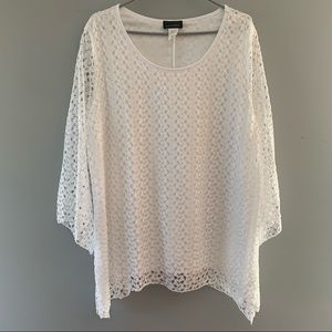 Brittany Black Lace Top